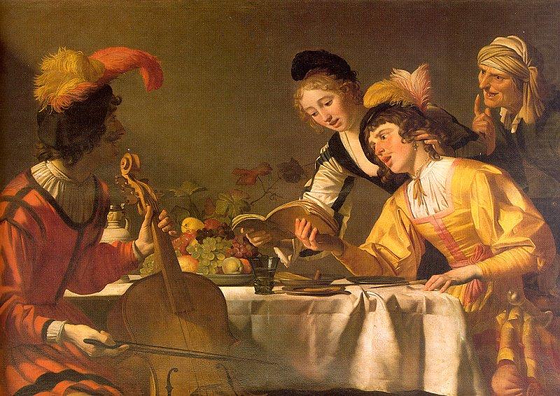 Gerrit van Honthorst The Concert china oil painting image